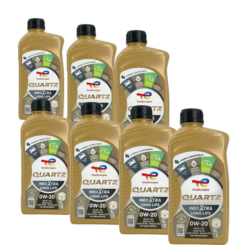 Highlight Total Quartz Ineo Xtra Longlife 0W-20 7x1 Liter