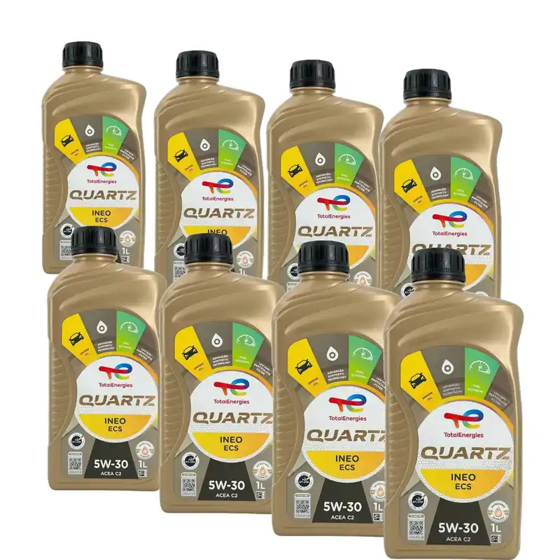 Neue Kollektion Total Quartz Ineo ECS 5W-30 8x1 Liter