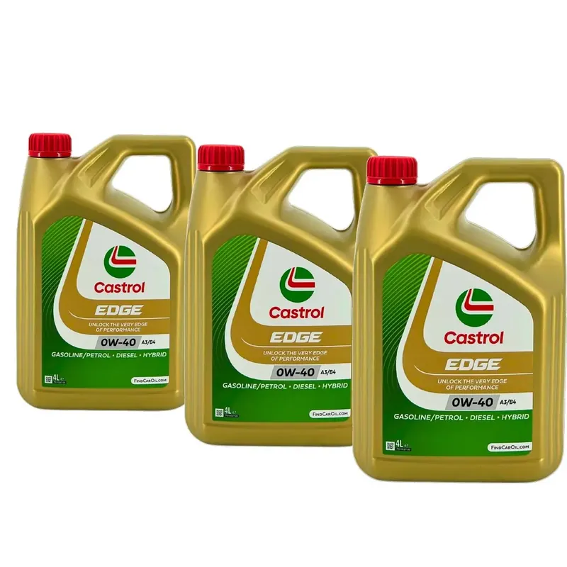 Echt Castrol Edge 0W-40 A3/B4 3x4 Liter