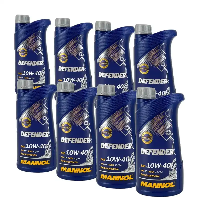 Mannol Defender 10W-40 8x1 Liter Neuheit
