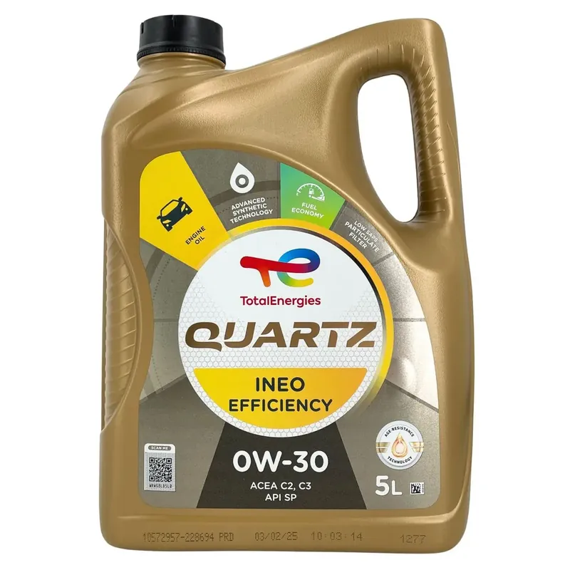 Total Quartz Ineo Efficiency 0W-30 5 Liter Sichere Zahlung
