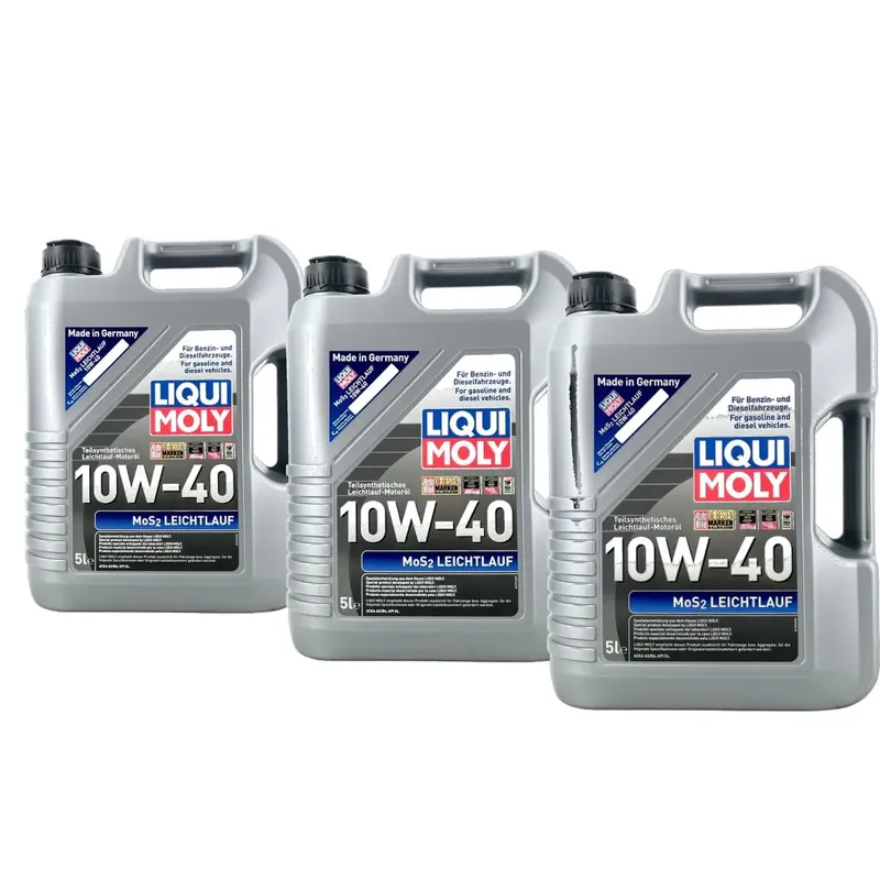 Angebot Liqui Moly MoS2 Leichtlauf 10W-40 3x5 Liter