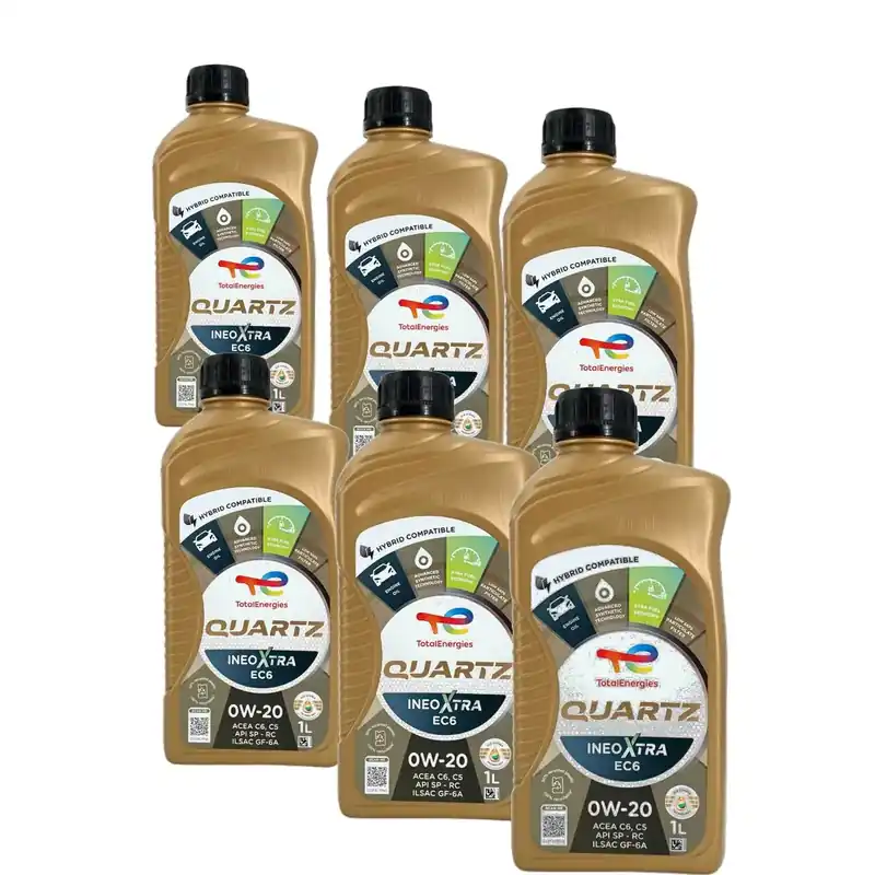 Bestseller Total Quartz Ineo Xtra EC6 0W-20 6x1 Liter