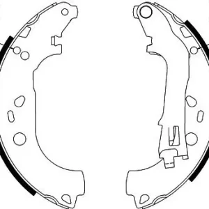 HELLA Bremsbackensatz (8DB 355 002-781) KFZ-7045800 Top-Seller